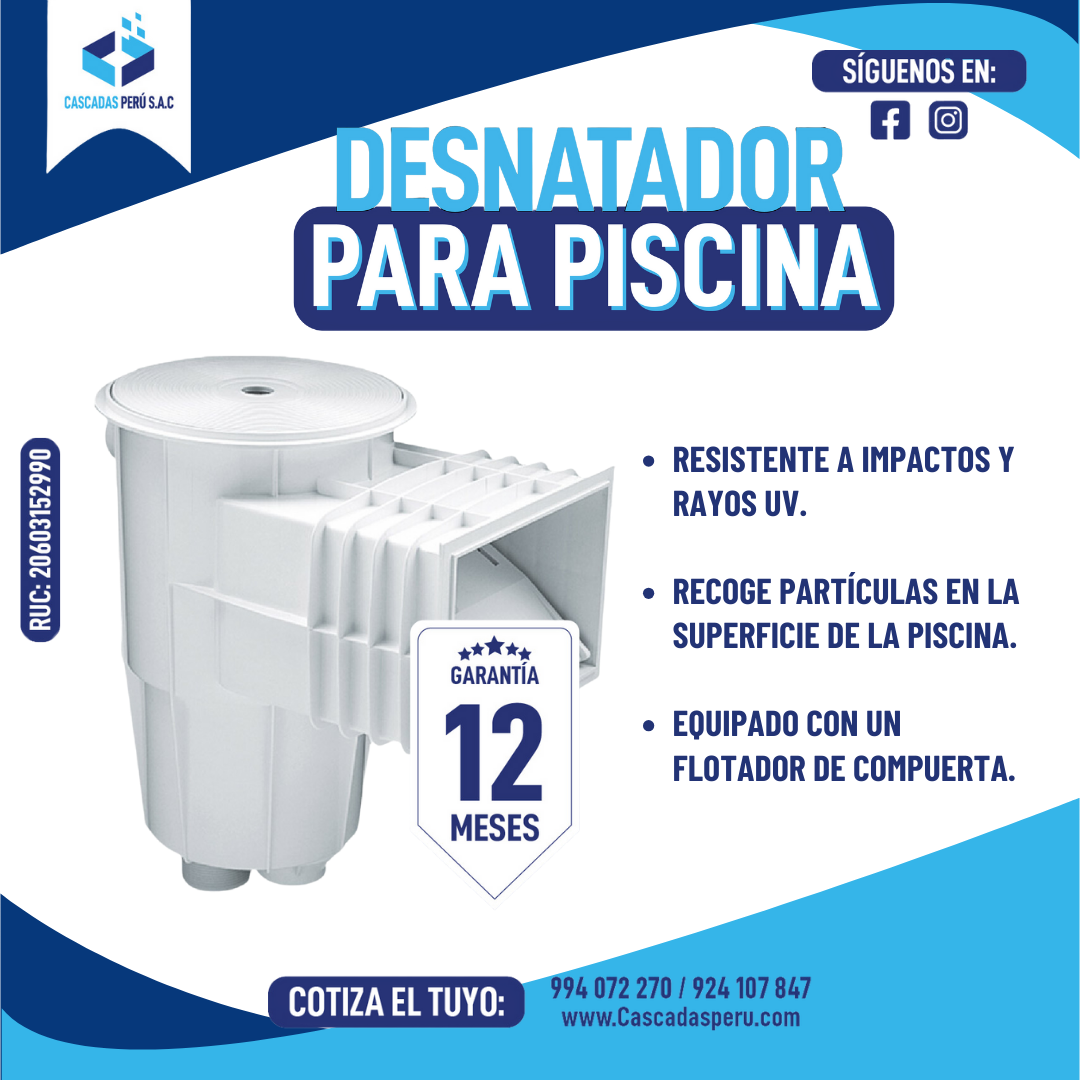 ACCESORIOS DE PISCINA